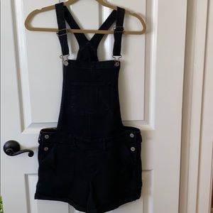 Black Hollister Overalls in Great Condition!!